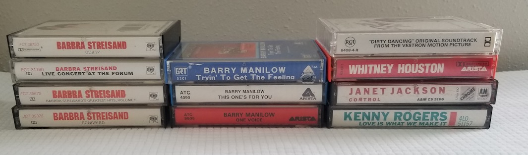 11 cassettes $10