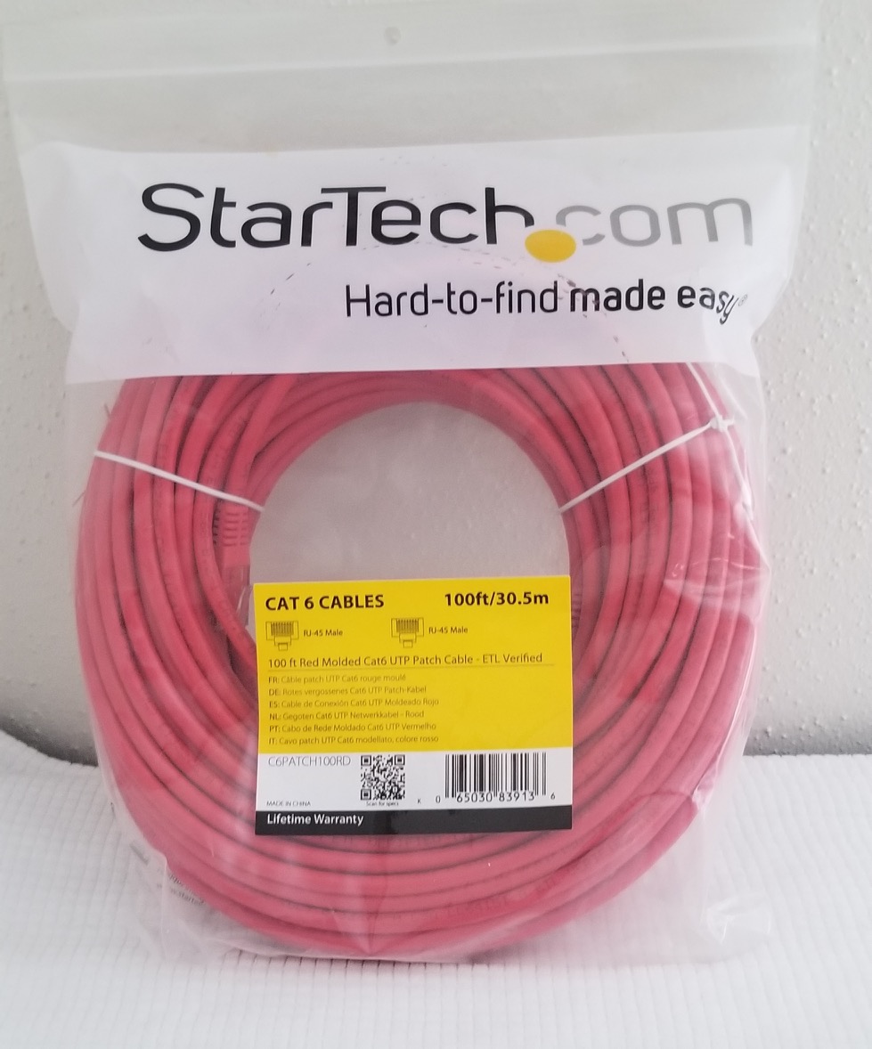 100 foot Ethernet cable