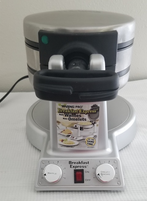 Front waffle maker