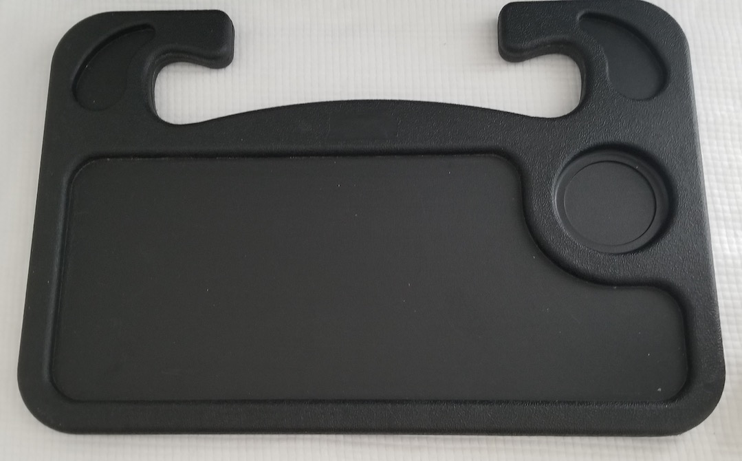 Plastic tray, meal side